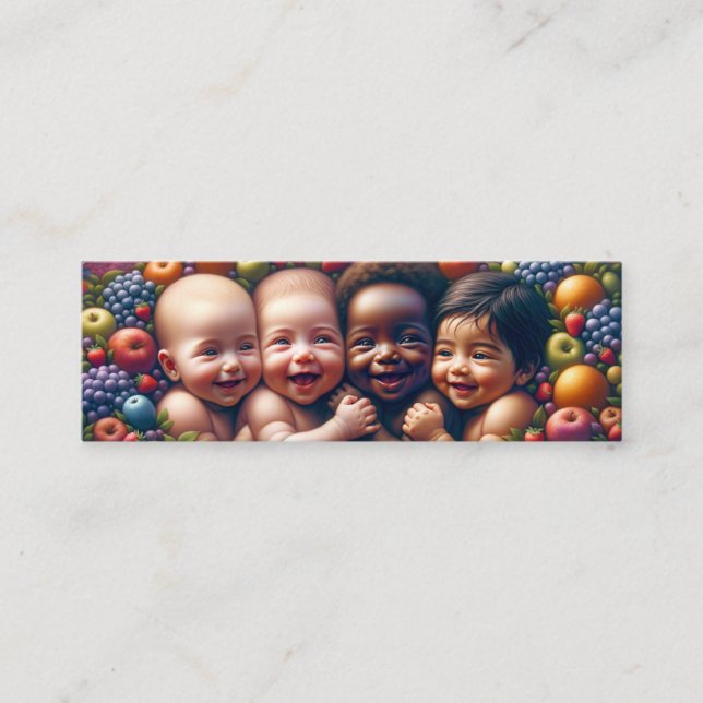 Fruit de l'utérus - Psaume 127:3 Cartes KJV Mini-b (Devant)