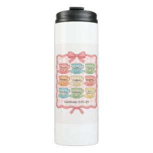 Fruit de Spirit tasses à thé rose bouteille d'eau