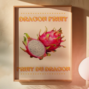 Fruit dragon   Poster Fruit Du Dragon