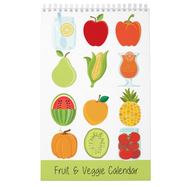 Fruit et calendrier végétarien (Protection)