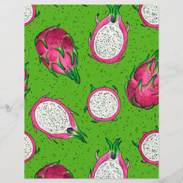 Fruit rouge dragon vert (Devant)