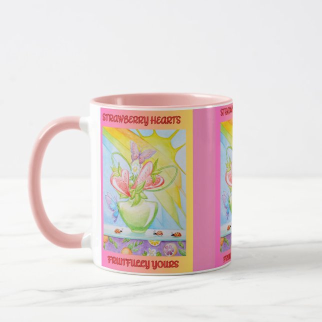 Fruiteusement Votre Mug Anniversaire (Gauche)