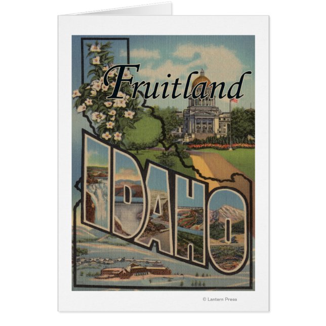 Fruitland, Idaho - Scènes de grandes lettres (Devant)