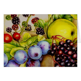 Fruits de la carte quotidienne de beaux-arts de