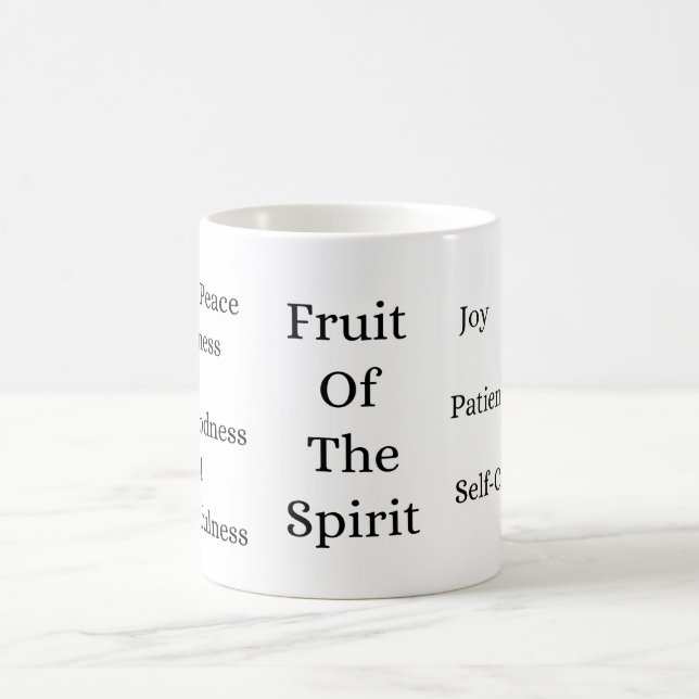 Fruits de l'esprit Café Mug (Centre)
