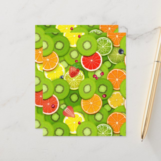 Fruits d'été 2 (Devant/Arrière en situation)