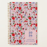 Fruits d'été rose Bridesmaid Personnalisé<br><div class="desc">Découvrez le charme du chic boho avec notre Boho Pink Summer Fruit Berries Personnalisé Planner. Ce planificateur enchanteur présente un design délicieux de fruits et baies d'été vibrants dans des teintes roses amusantes, apportant une touche fraîche et fantaisiste à votre routine de planification quotidienne. Customisez-le avec votre nom ou vos...</div>