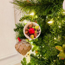 Fruits d'hiver - Ornement en céramique