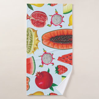 Fruits Exotiques : Imprimé tendance sans couture.