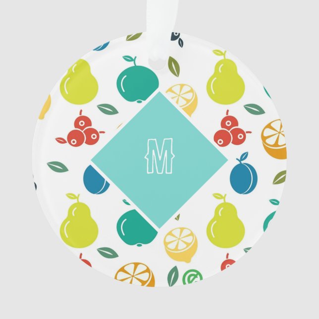 Fruits sur mesure Monogramme blanc (devant)