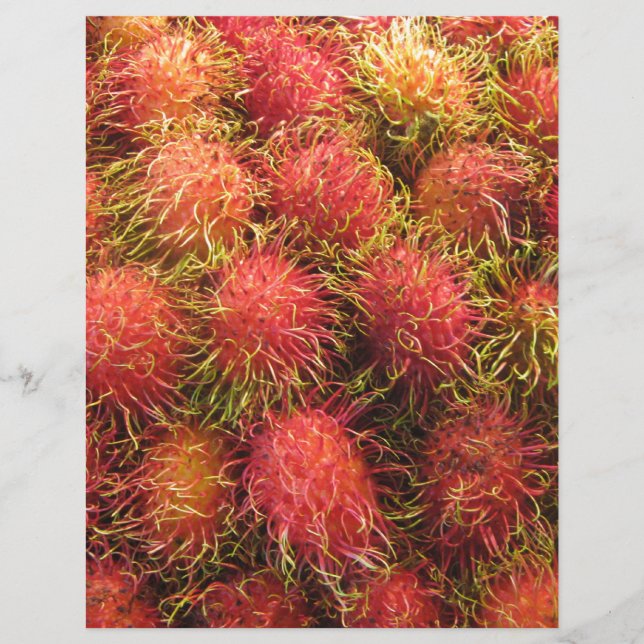 Fruits tropicaux Rambutan (Devant)