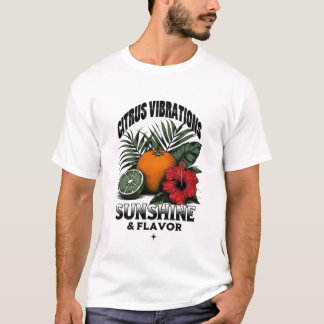 Fruits tropicaux vibrants T-shirt Homme Basic