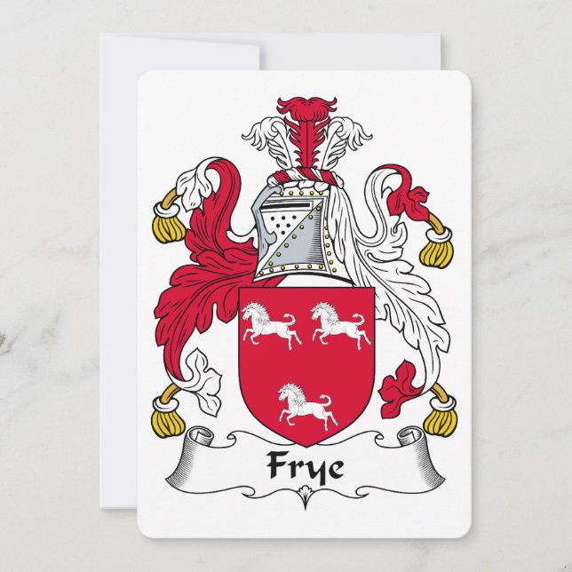 Frye Family Crest (Devant)