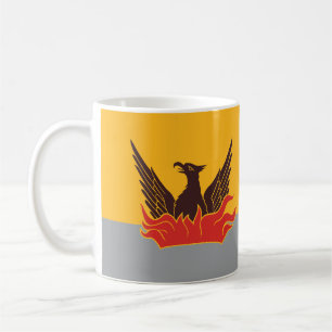FSF Fog & Gold Drapeau de café Mug - Gold Top