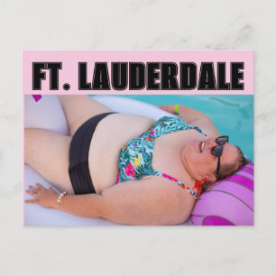 FT. LAUDERDALE BATHING BEAUTY Carte postale