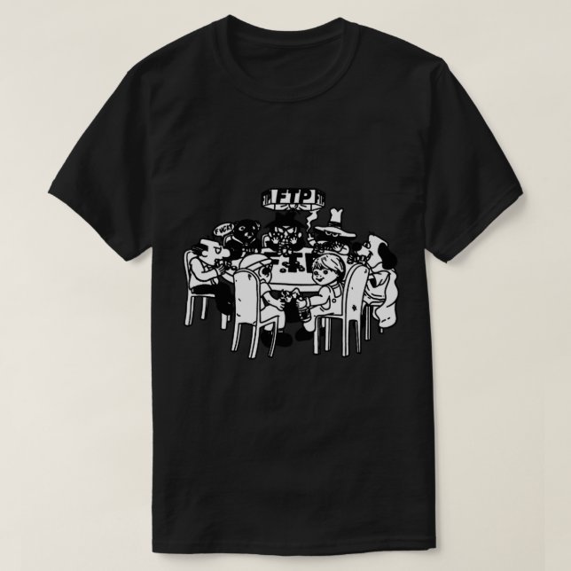 FTP FUCKTHEPOPULATION Poker Table Classic T-Shirt (Design devant)