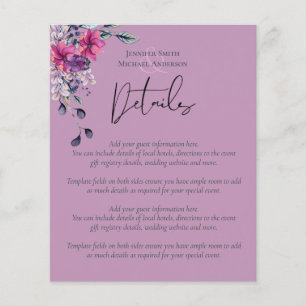 Fuchsia Dreams coordonne Sage and Deep Pink