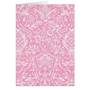 Fuchsia rose ananas Victorian Vintage Damask