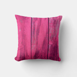 Fuchsia rose coussin couleur unie