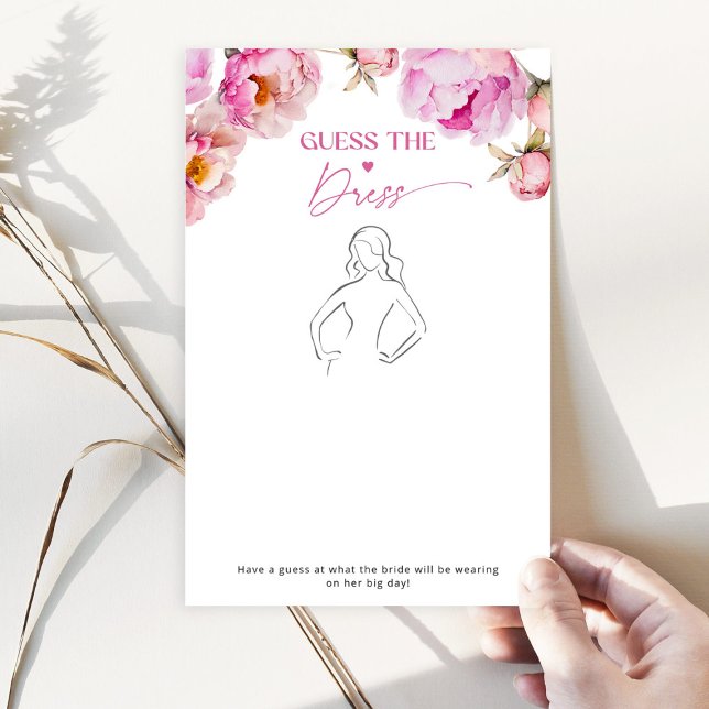 Fuchsia rose vif Devinez la robe jeu de mariée (Créateur téléchargé)