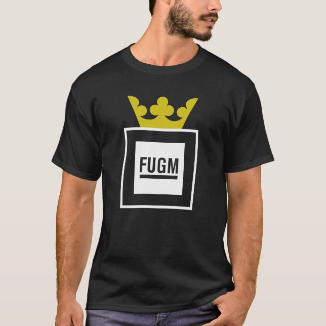 FUGM avec la couronne de Saab par le T-shirt de (Devant)