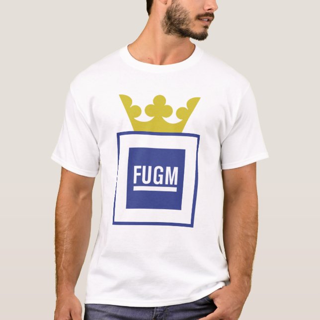 FUGM avec la couronne de Saab par le T-shirt de (Devant)