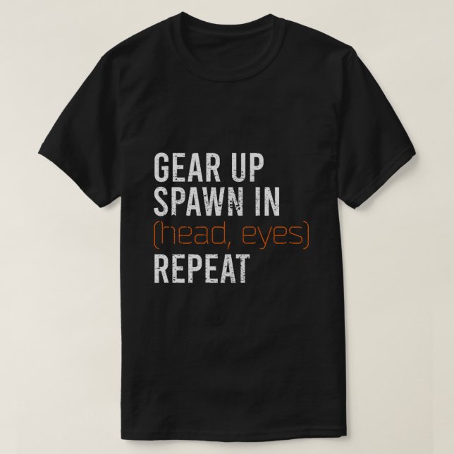 Fuir De Tarkov Mème Premium Scoop T-Shirt (Design devant)