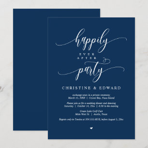 Fuite de mariage, invitation à la fête pour toujou