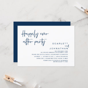 Fuite de mariage, invitation à la fête pour toujou