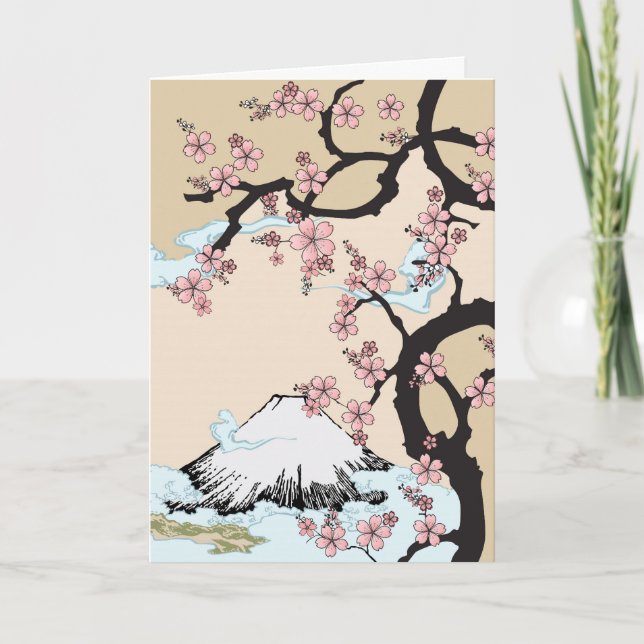 Fuji et carte de Sakura (Devant)