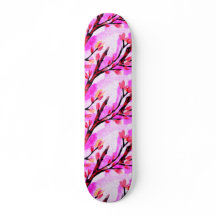 Fuji et Sakura skateboard (version sakura)