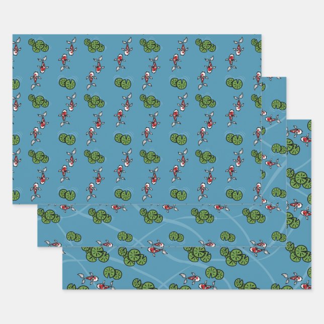 Fuku et Heiwa, l'ensemble de papier d'enveloppemen (Lot)