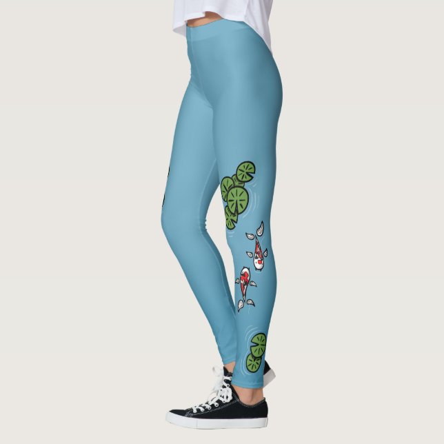 Fuku et Heiwa les Leggings de Koi (Gauche)