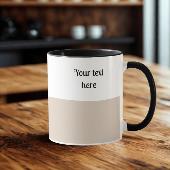 "Full of It" Mug - Earl grey Look - Ajouter votre  (Créateur téléchargé)