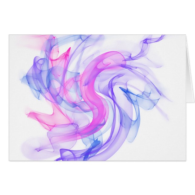 Fumée Abstraite sur l'eau (Devant horizontal)