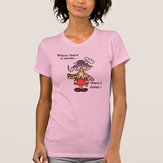 Fumée et T-shirts et cadeaux de dîner (Devant)