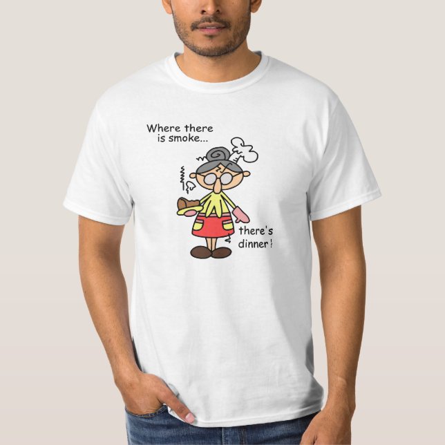 Fumée et T-shirts et cadeaux de dîner (Devant)