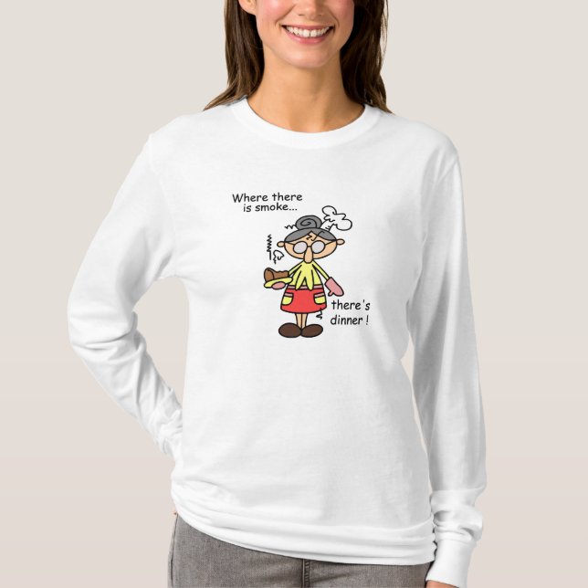 Fumée et T-shirts et cadeaux de dîner (Devant)