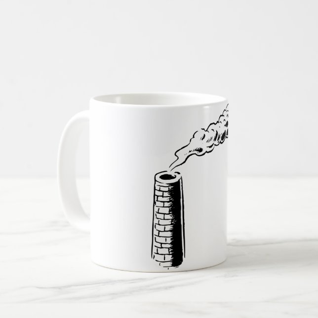 Fumée Stack Mug (Devant gauche)