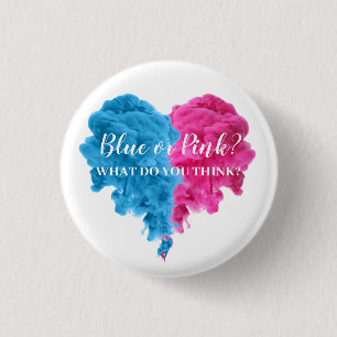 Fumée Thématique Sexe Révéler la fête Ronde Badge