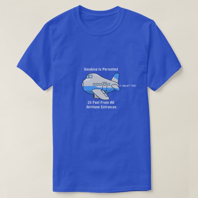 Fumer Est Autorisé... - Un T-Shirt MisterP (Design devant)