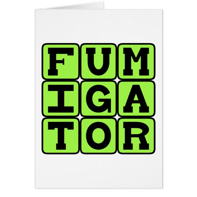 Fumigator, Zapper de bogues (Devant)