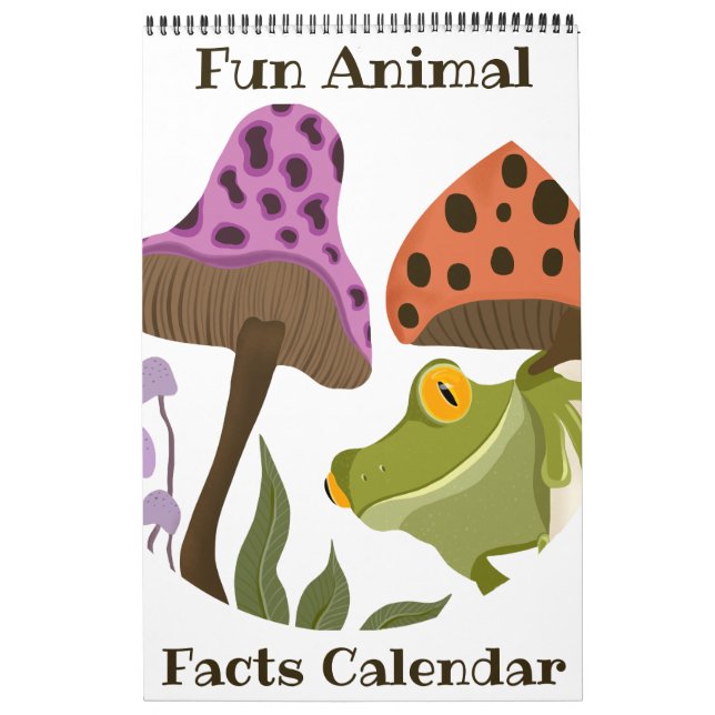 Fun Animal Facts Calendrier 2025 (Protection)