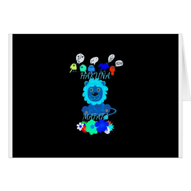 Fun Baby Lion Simba Kenya Mara Safari (Devant horizontal)