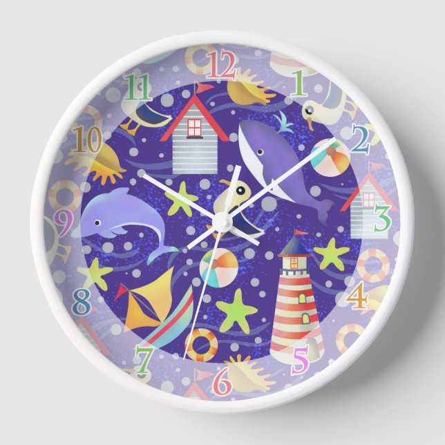 Fun Beach Blue Horloge (Recto)