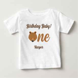 Fun Bear Premier Anniversaire Baby T-shirt
