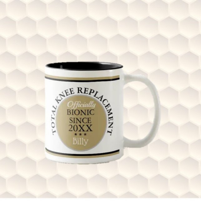 Fun cadeau~ Bionic Knee Remplacement Mug (Créateur téléchargé)