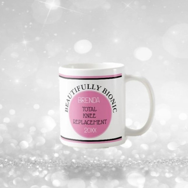 Fun cadeau~ Bionic Knee Remplacement Mug (Créateur téléchargé)