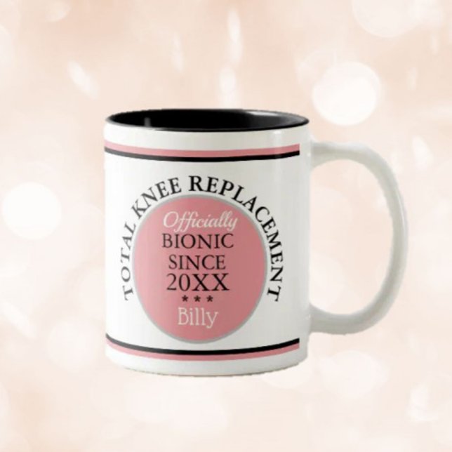 Fun cadeau~ Bionic Knee Remplacement Mug (Créateur téléchargé)