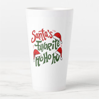 Fun & Chek Christmas Design - Latte Mug